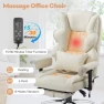 Превью Massage Office Chair with Foot Rest — Desk Chairs, Mvpipi