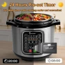 Превью Stainless Steel Pressure Cooker — Electric Pressure Cookers, CAZACHEF