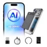 Превью AI Voice Recorder with Magnetic Mount — Voice Recognition & Productivity Software, Hagibis