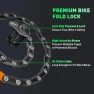 Превью Heavy Duty Anti-Theft Folding Combination Lock — Chain, Lambolt