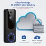 Превью 1080p WiFi Video Doorbell Camera — Smart Home Security, VanaOrbi