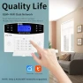 Превью 24-Piece Wireless DIY 4G WiFi GSM Home Burglar Alarm System — Smart Home Security, D1D9