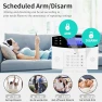 Превью 24-Piece Wireless DIY 4G WiFi GSM Home Burglar Alarm System — Smart Home Security, D1D9