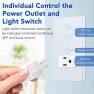Превью Combination Smart Touch Light Switch and Smart WiFi Power Wall Outlet — Outlet Switches, KEYGMA