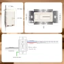Превью Dimmable Switch Driver Integrated Unit — Light Dimmers, WARMOASIS