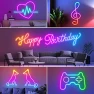 Превью Flexible LED Rope Lights with App/Remote Control — LED Strips, AILBTON