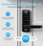 Превью Keyless Entry Fingerprint Smart Door Lock with Built-in Wi-Fi, Touch Digital Keypad and Handle — Deadbolts, Aceele