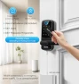 Превью Keyless Entry Fingerprint Smart Door Lock with Built-in Wi-Fi, Touch Digital Keypad and Handle — Deadbolts, Aceele
