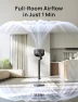 Превью Pedestal Fan with Oscillation and Air Circulation — Stand Fans, Dreo