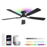 Превью Smart Ceiling Fan with RGB Lights — Ceiling Fans, ZMISHIBO