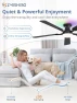 Превью Smart Ceiling Fan with RGB Lights — Ceiling Fans, ZMISHIBO