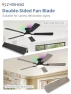 Превью Smart Ceiling Fan with RGB Lights — Ceiling Fans, ZMISHIBO