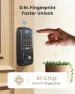 Превью Smart Deadbolt Lock with Fingerprint and Keypad — Deadbolts, Lockzo