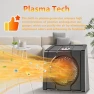 Превью Space Heater with Remote, Digital Display, Thermostat, Plasma & Ozone, Timer — Portable Heating Solutions, HEATIT