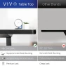 Превью Electric Corner L-Shaped Standing Desk — Standing Desk, VIVO