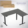 Превью Electric Corner L-Shaped Standing Desk — Standing Desk, VIVO