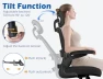 Превью Ergonomic Office Chair with Adjustable Headrest and Lumbar Support — Desk Chairs, TRALT