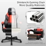 Превью Gaming Chair with Footrest, Massage Lumbar Support, Height Adjustment, and 360° Swivel Seat — Gaming Chairs, Shintenchi