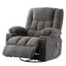 Превью Swivel Recliner Chair with Vibration Massage and Lumbar Heat — Recliners, MAHOMICO