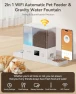Превью Automatic Cat Feeder and Gravity Water Dispenser — Automatic Feeders, ROJECO