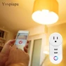 Превью Dual Mode WiFi Smart Plug with 3 Outlets and USB — Power Solutions & Surge Protection, Yvvpiupu