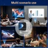 Превью Portable Projector with WiFi 6 and Bluetooth 5.4 — Home Theater Projectors, LYNCAST