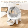 Превью Self-Cleaning Litter Box with App Control and Safety Sensor — Self-Cleaning, Greesum