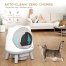 Превью Self-Cleaning Litter Box with App Control and Safety Sensor — Self-Cleaning, Greesum