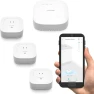 Превью Smart Home Starter Kit with SpeakerHub and Water Leak Sensors — Water Leak Detection Systems, YoLink