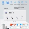 Превью Smart Power Strip with 4 USB Ports and 4 AC Outlets — Power Solutions & Surge Protection, UseeLink