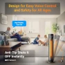 Превью Tower Space Heater with Offline Voice Control — Portable Heating Solutions, Emerson