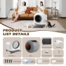 Превью Automatic Cat Litter Box — Waste Bins, Grepatio