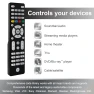 Превью Blue Backlit Buttons Universal Remote Control — Remote Controls, GE