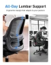 Превью Ergonomic Mesh Office Chair with Flip-Up Arms — Smart Chairs, amseatec