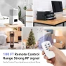 Превью Remote Control Power Strip with 3 Independent Outlets, 4 USBs, Extension Cord, Overload Protection, Wall Mount — Power Solutions & Surge Protection, BN-LINK