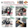 Превью Viking Bike Chain Lock with Key, Seatylock