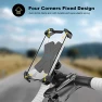 Превью Bike Phone Mount with Stainless Steel Clamp Arms — Cycling, visnfa