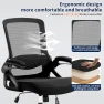 Превью Ergonomic Office Chair with Adjustable Lumbar Support and Breathable Mesh — Desk Chairs, Nexthro