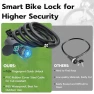 Превью Fingerprint Bike Lock Cable — Cable, Eseesmart