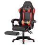 Превью Gaming Chair with Footrest and Massage Lumbar Support — Gaming Chairs, Bigzzia