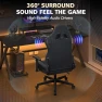 Превью Gaming Chair with Speakers and Massage — Smart Chairs, HOFFREE