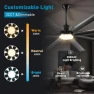 Превью Industrial Smart Ceiling Fan with Light and Remote Control — Ceiling Fans, Minislak