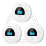 Превью Interconnected Smoke Detectors and Carbon Monoxide Alarm 3-Pack, WUZETIAN