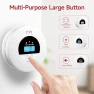 Превью Interconnected Smoke Detectors and Carbon Monoxide Alarm 3-Pack, WUZETIAN