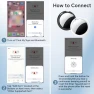 Превью Pair of Bluetooth Smart Tracker Tags with Find My App Compatibility — Item Locators, Votlik