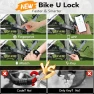 Превью Bike U Lock with Fingerprint — U-Lock, Dhiedas