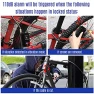 Превью Bluetooth Bike Lock with Alarm — Cable, NUNET