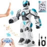 RC Robot Toy Talking Dancing Gesture and Voice Remote Control Programmable — Robot Pet, VEVOR
