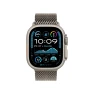 Watch Ultra 2 GPS + Cellular, 49mm, Beige Titanium Case, Beige Milanese Loop, M — Smart Watch, Apple