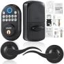Fingerprint Door Lock with Level Handles — Smart Lock, VEVOR